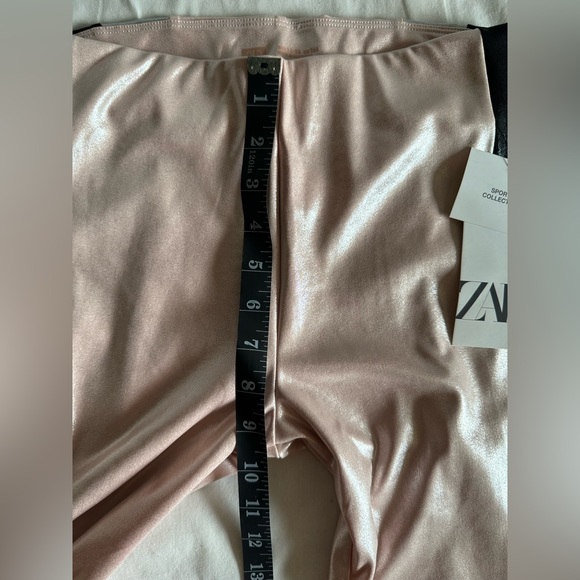 ZARA Girls Metallic Leggings - Picture 7 of 9